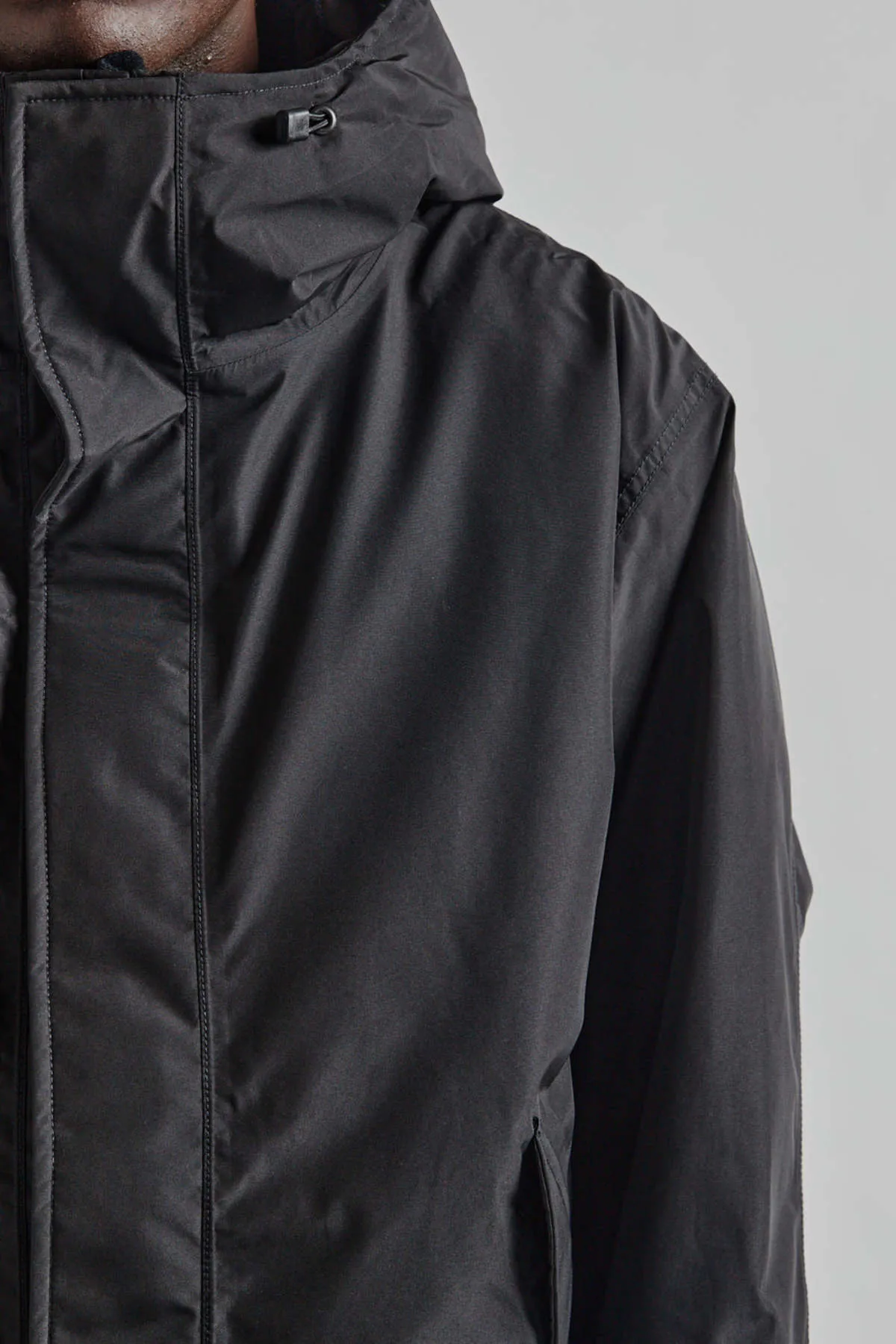 GORE-TEX Long Down Coat - Black