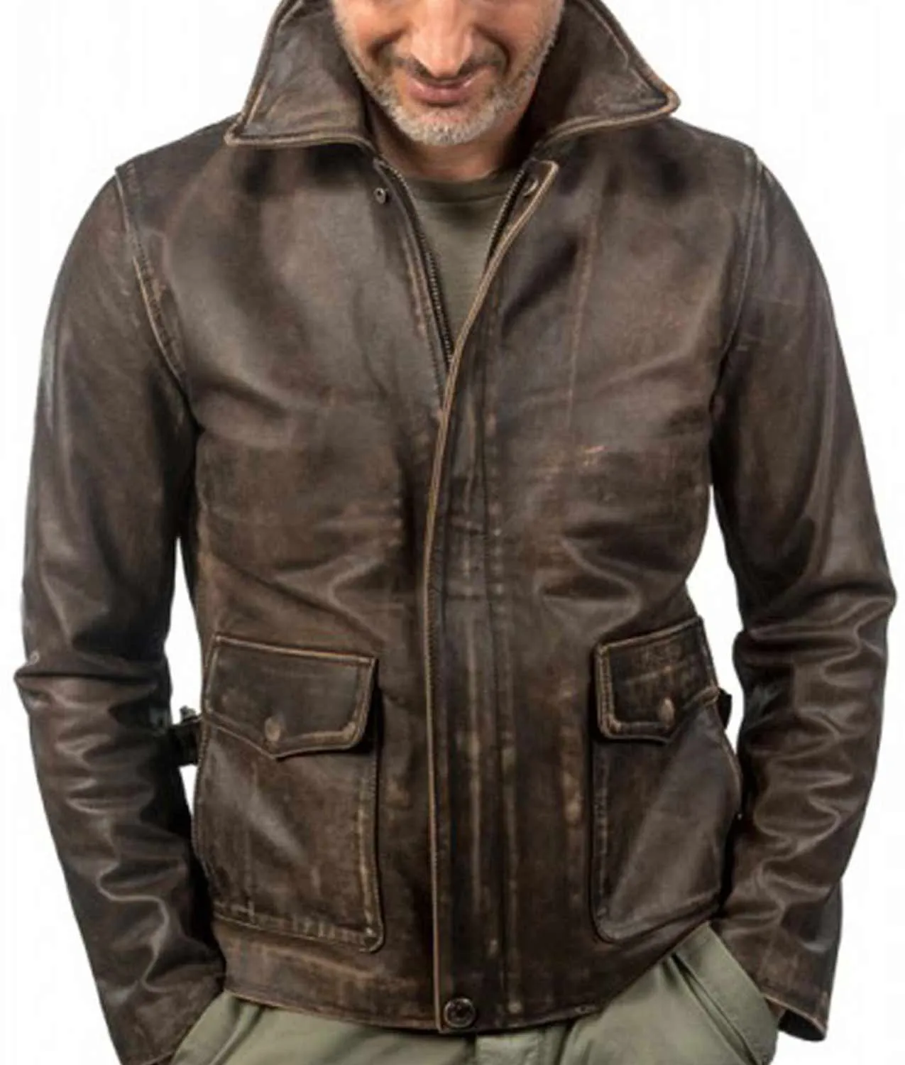 Harrison Ford Indiana Jones Jacket | Brown Leather Jacket