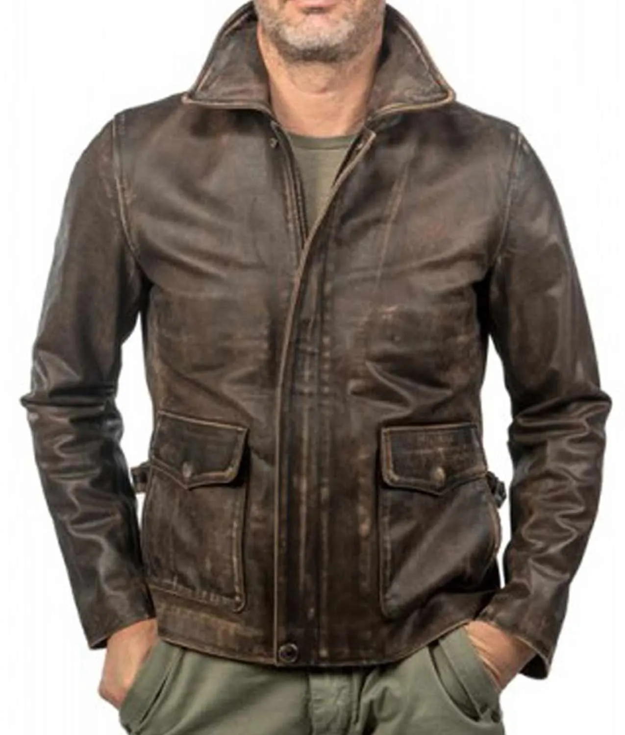 Harrison Ford Indiana Jones Jacket | Brown Leather Jacket