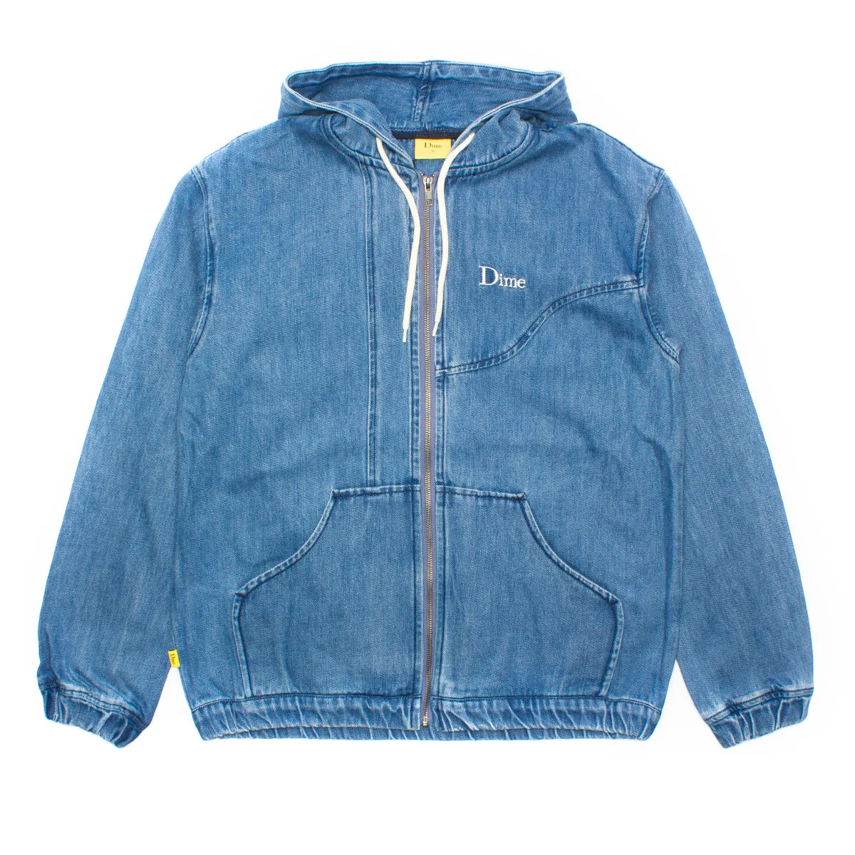 Hooded Denim Bomber