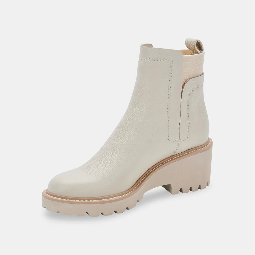 HUEY H2O BOOTS OFF WHITE LEATHER– Dolce Vita 6772035649602