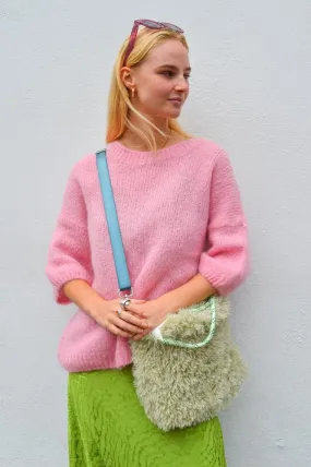 ICHI Marita Candy Pink Sweater