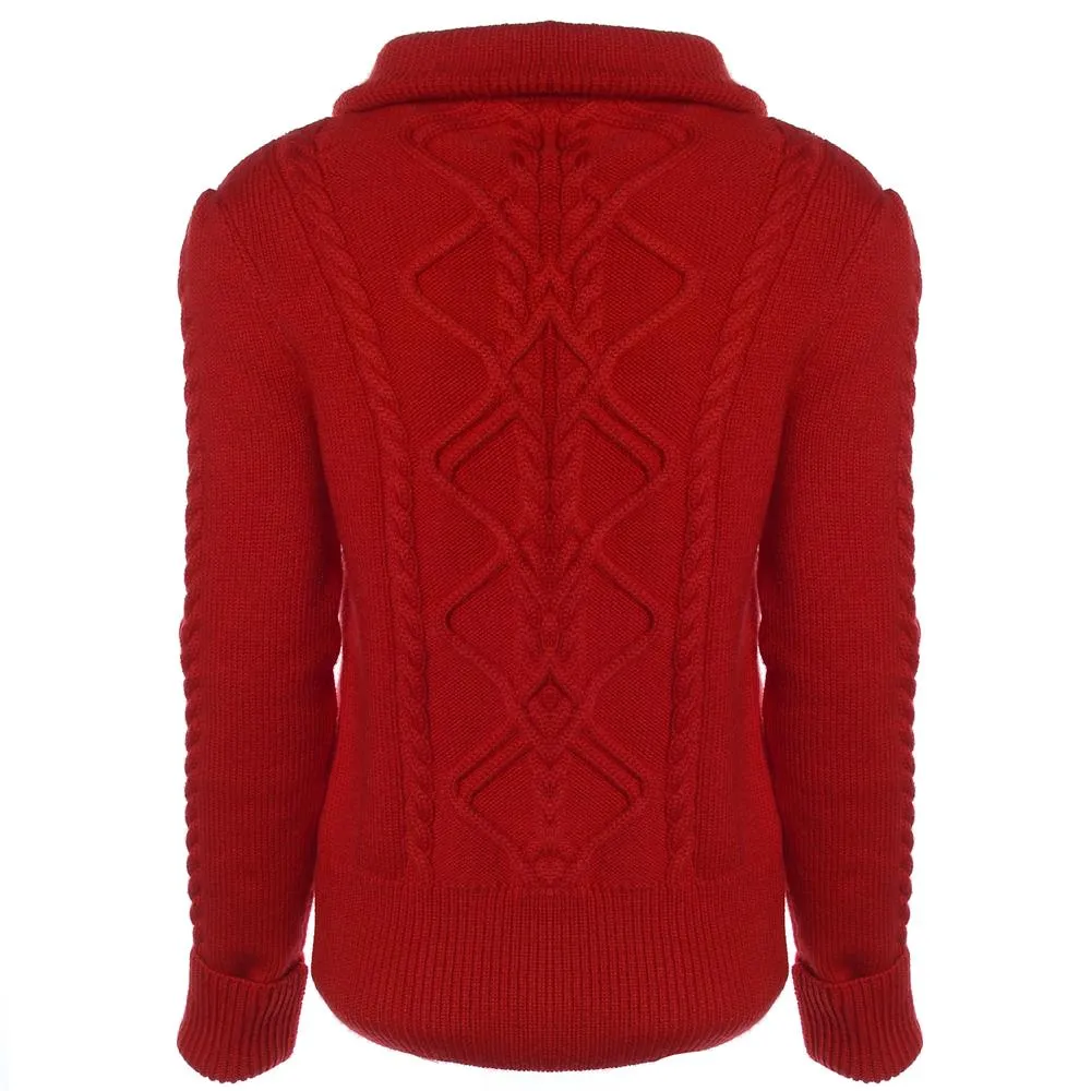 Isabel Marant Womens Dixon Cardigan in Red