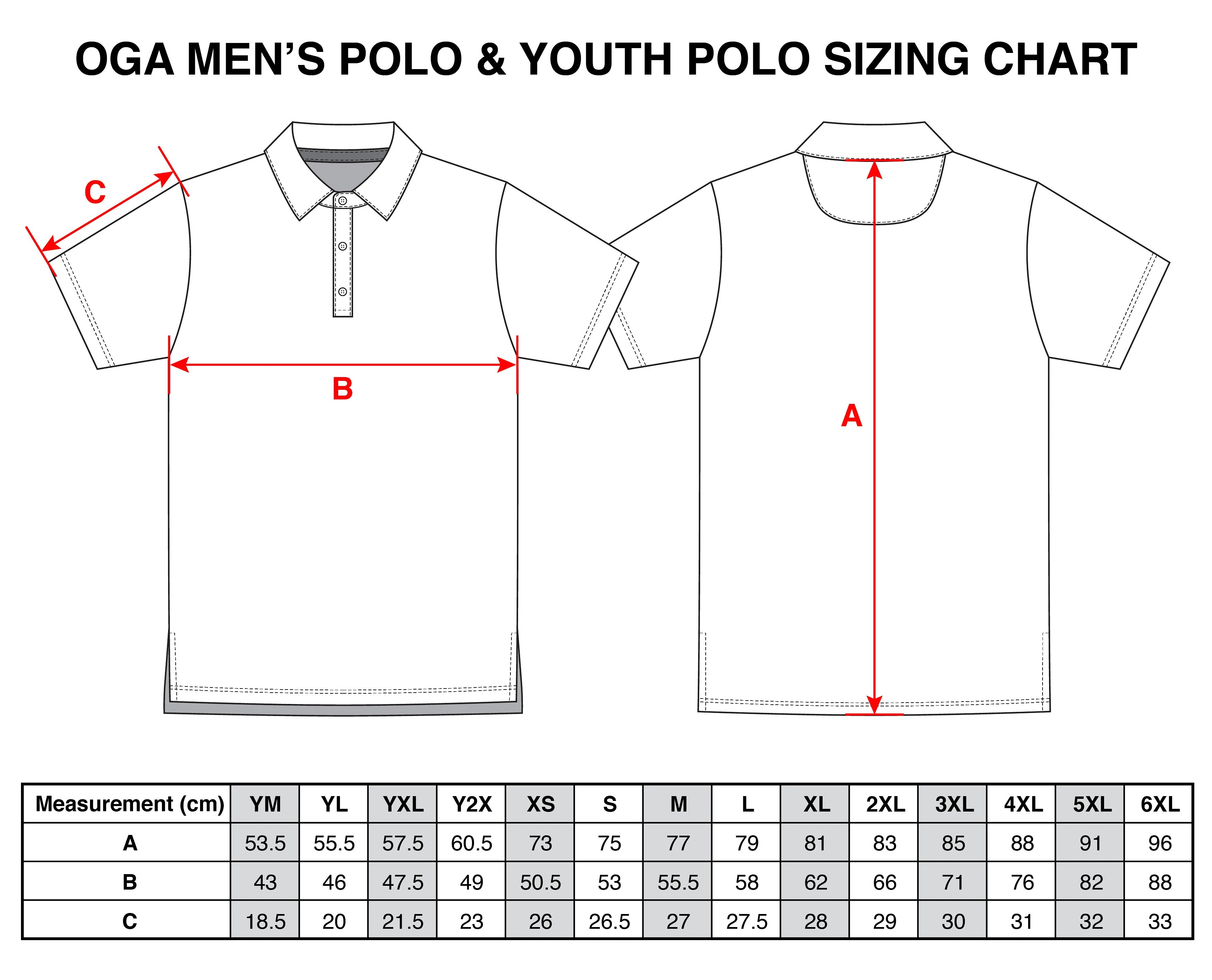 Iwa Flock Ocean Cloud- OGA Youth Polo - Blue / White