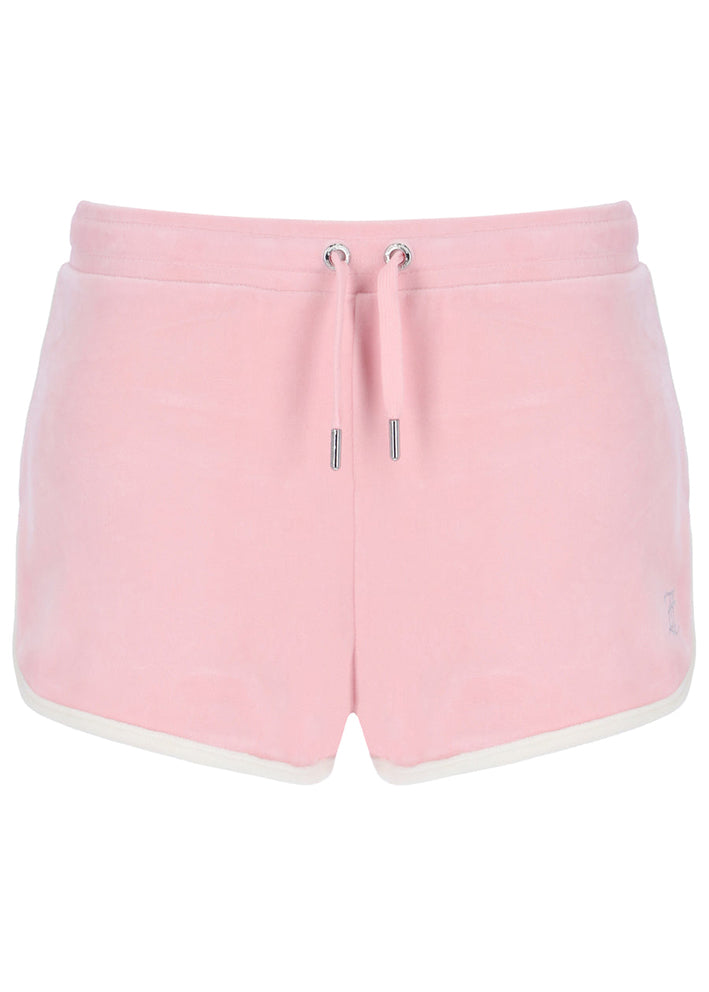 Juicy Couture Stevie Contrast Diamante Shorts - Almond Blossom