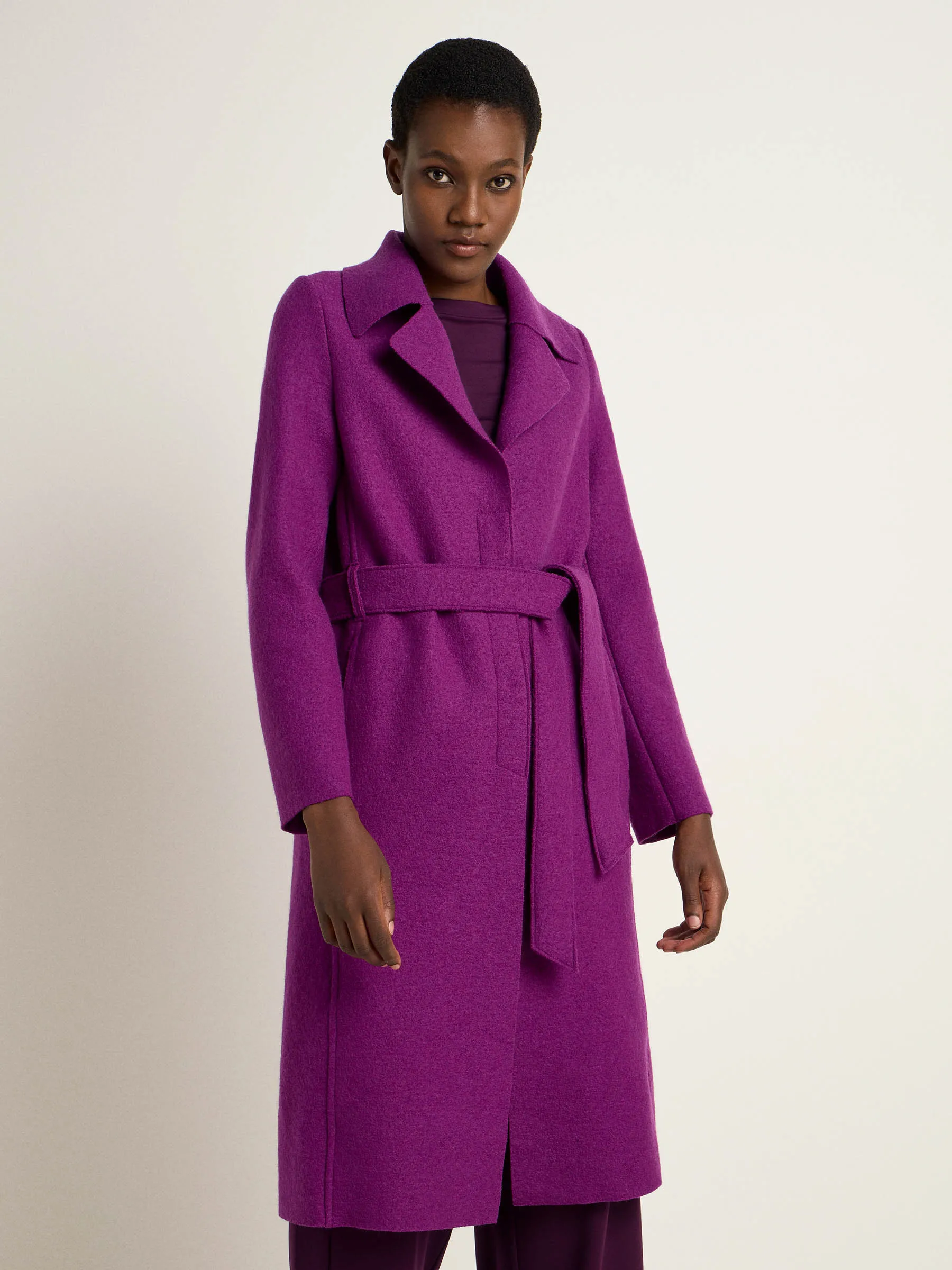 LANIUS Wool coat (GOTS)