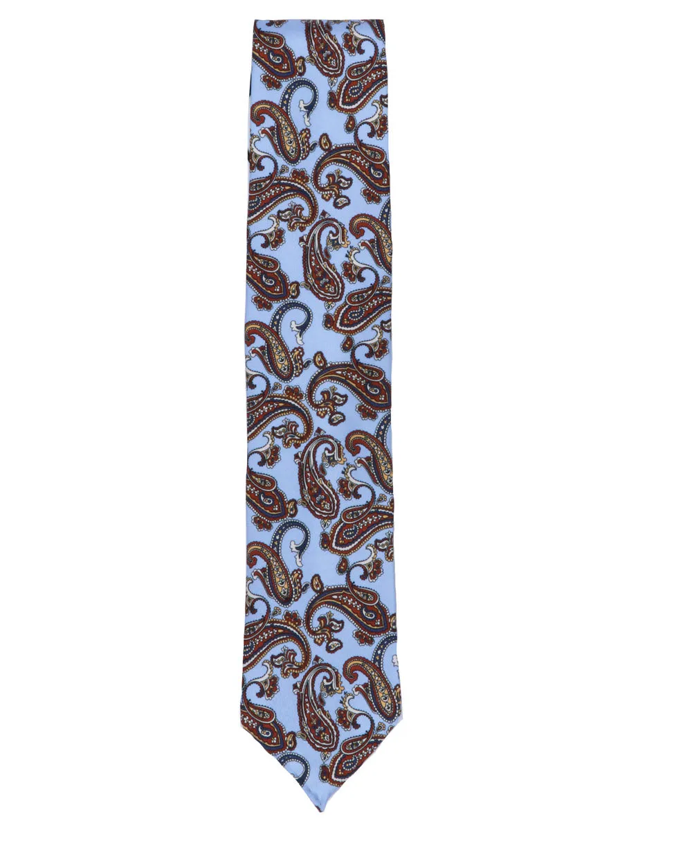 Lavender Paisley Silk Tie