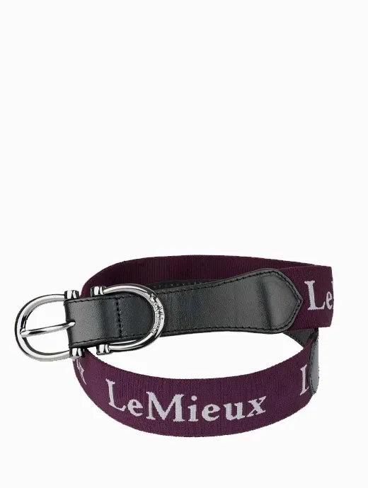 LeMieux Elasticated Belt Fig