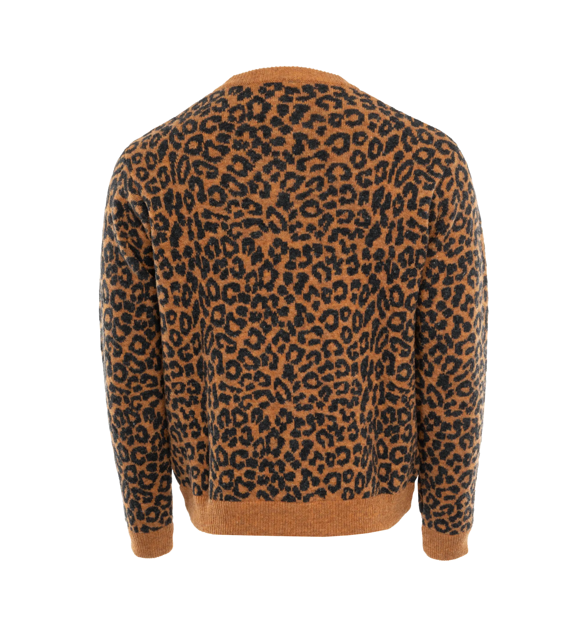 LEOPARD CARDIGAN SWEATER (MENS)