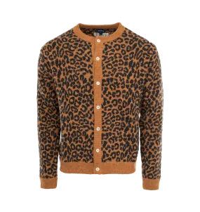 LEOPARD CARDIGAN SWEATER (MENS)