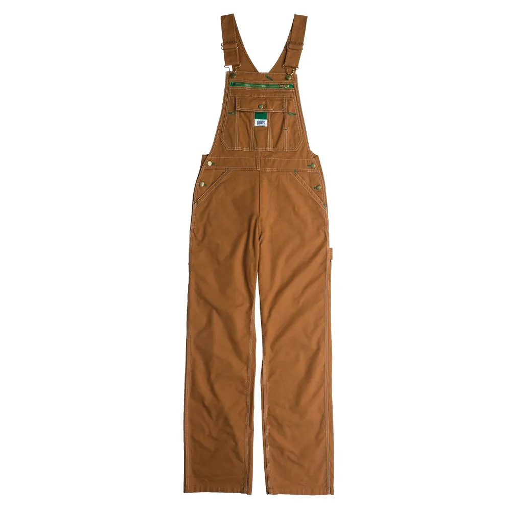 Liberty Women's Duck Bib Work Overall YBF002 - Brown