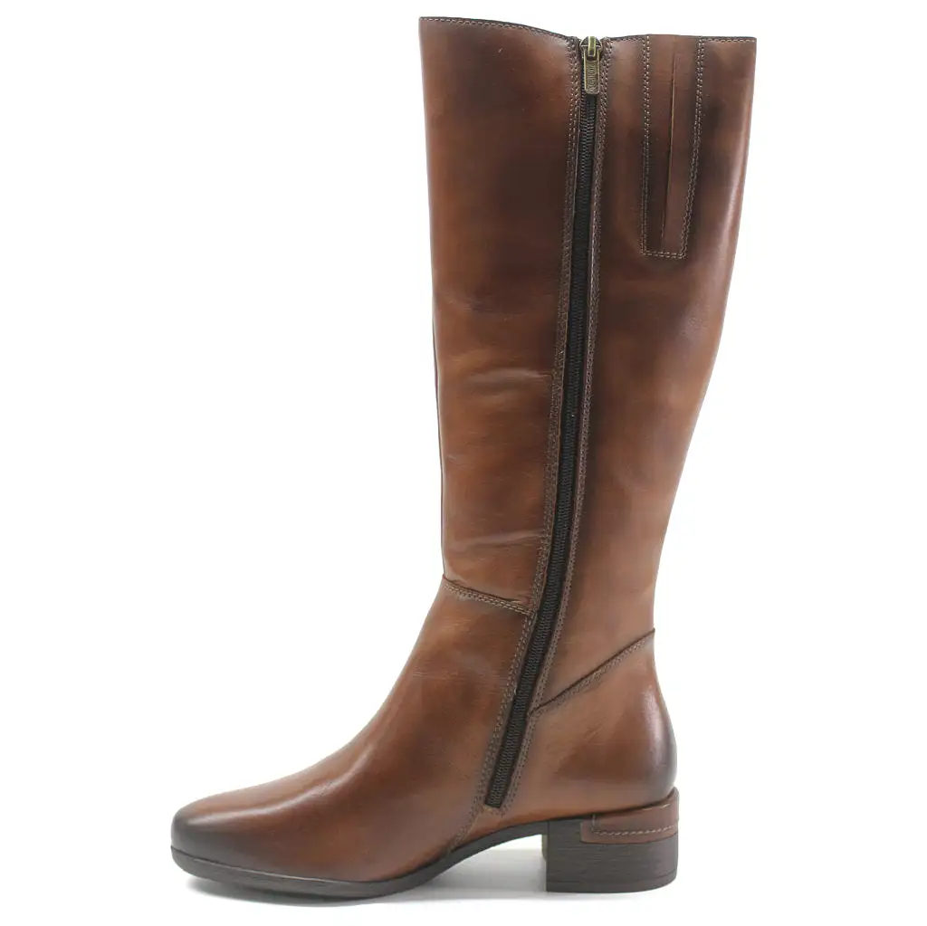 Malaga Leather Women's Calf Length Boots