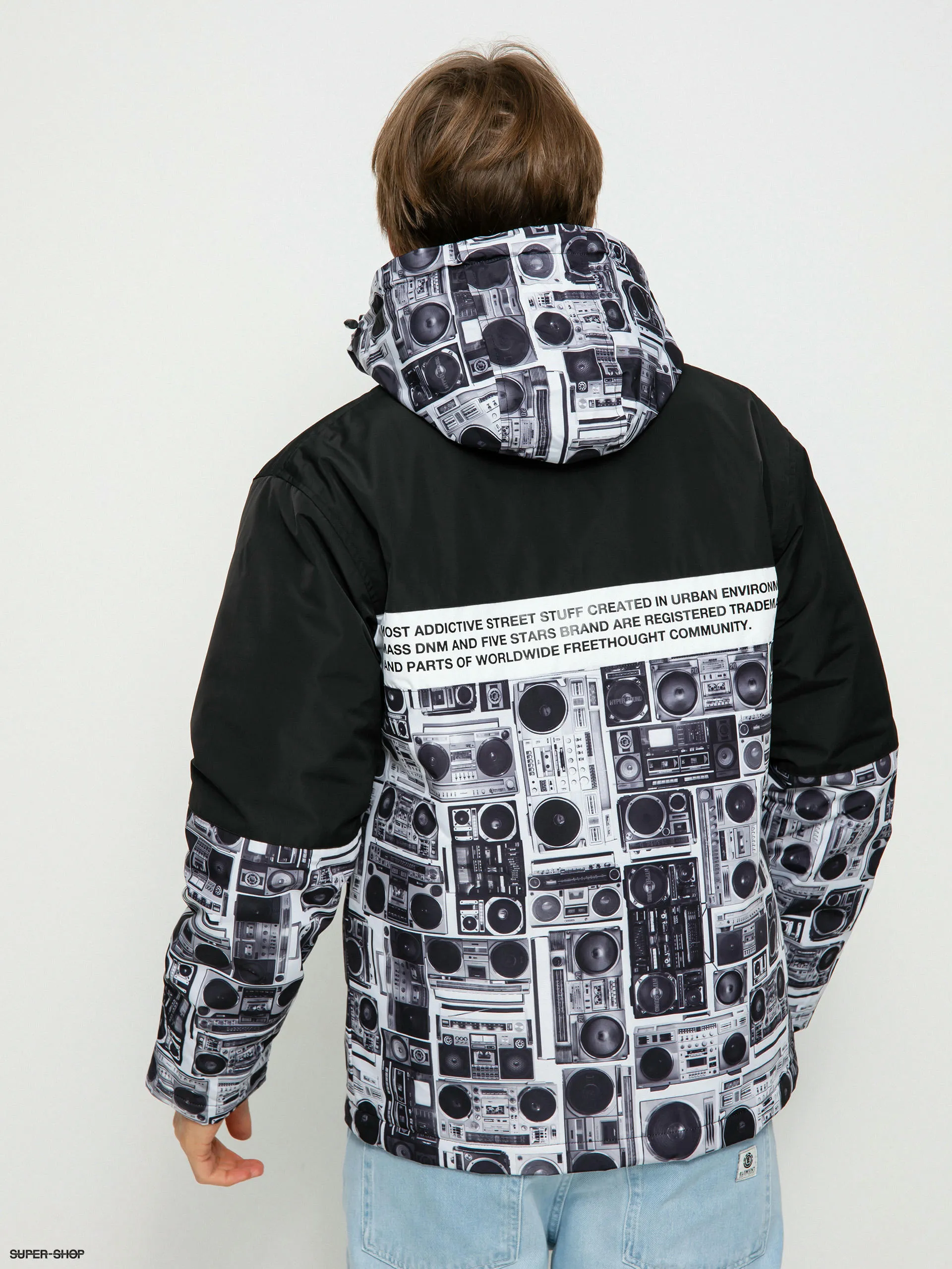 MassDnm Grenoble Jacket (black/boombox)