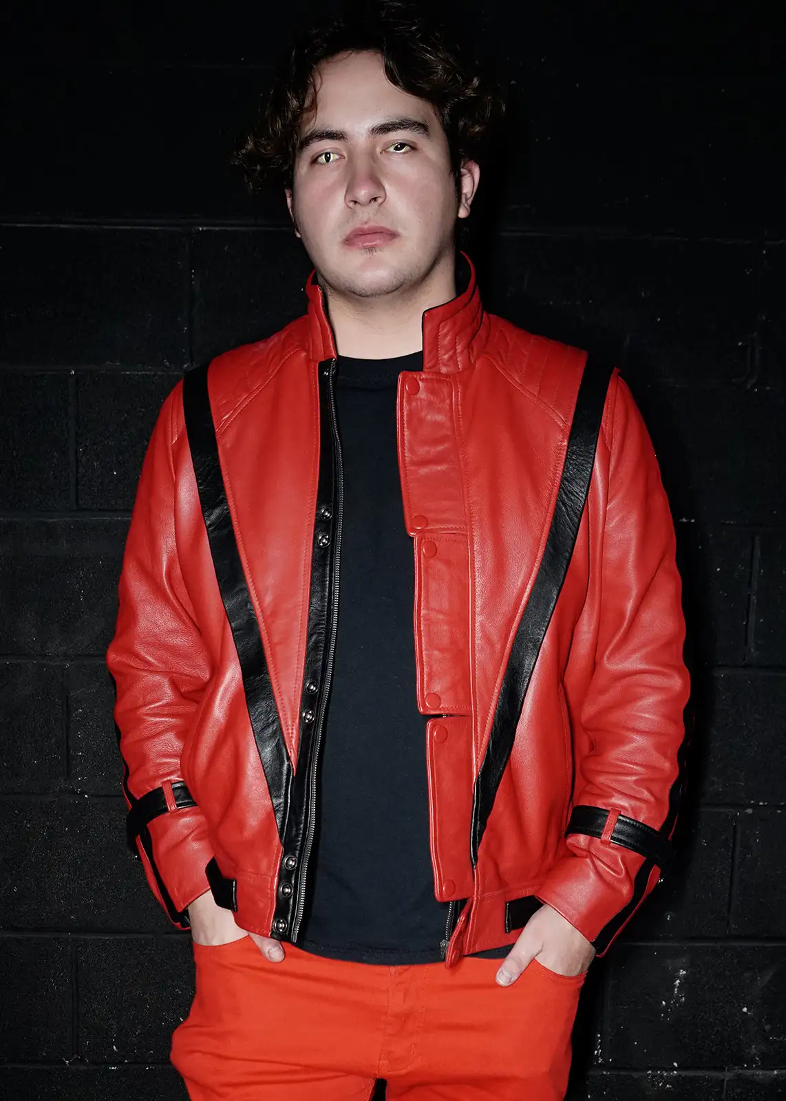 Michael Jackson Thriller Jacket | MJ Red Leather Outfit