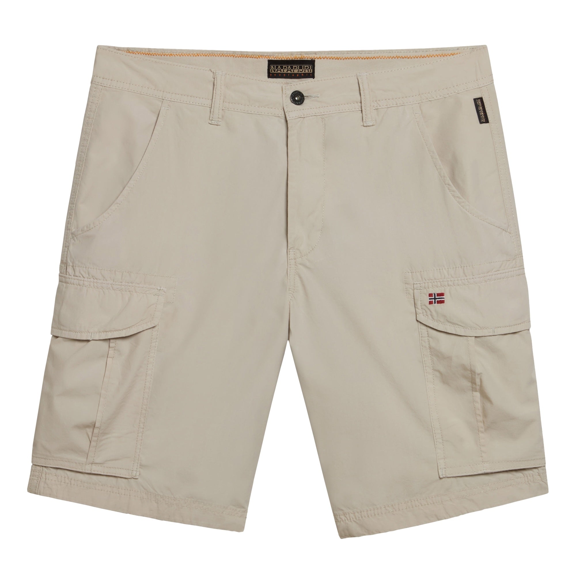 Napapijri Noto Cargo Shorts 2.0 - Beige Silver