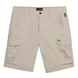 Napapijri Noto Cargo Shorts 2.0 - Beige Silver