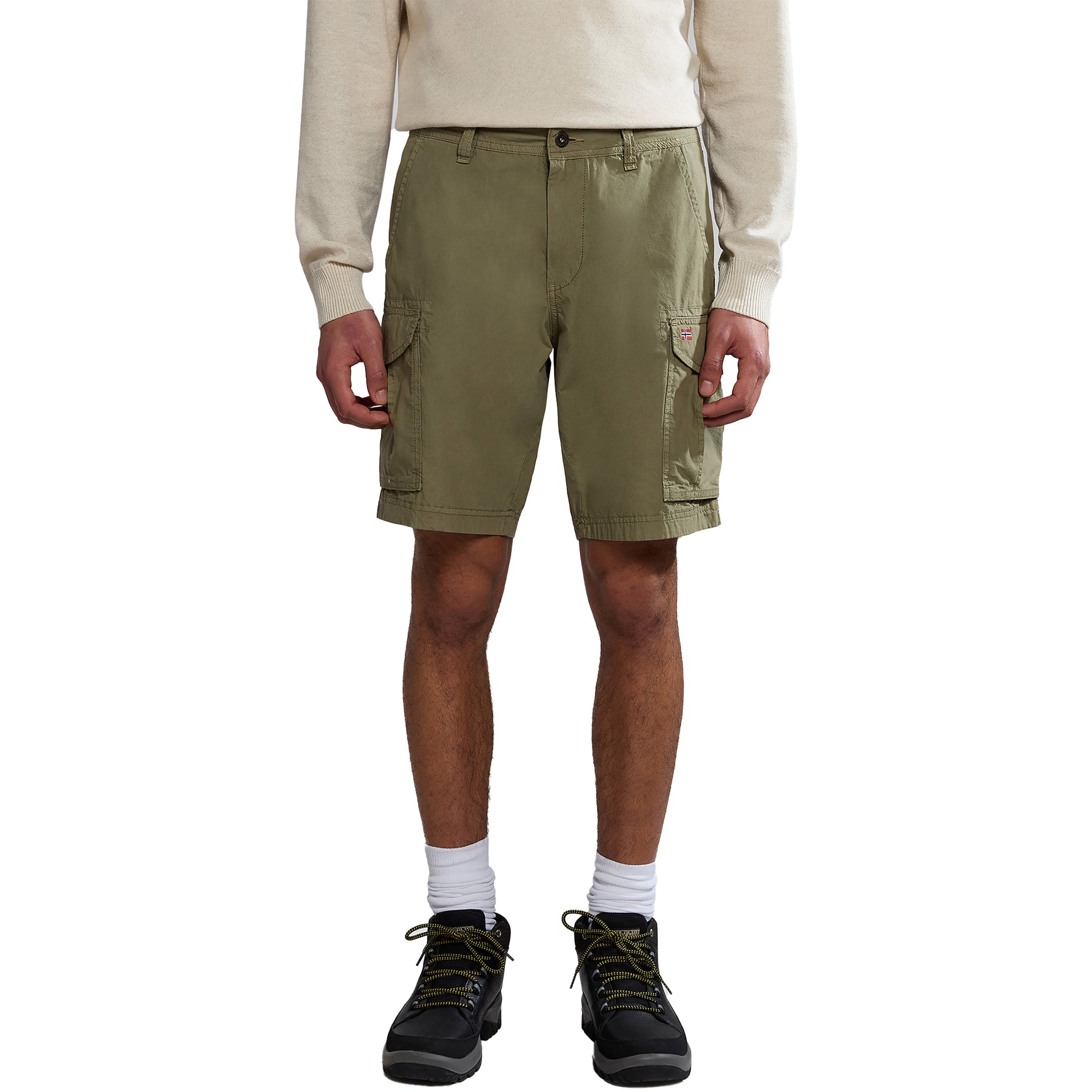 Napapijri Noto Cargo Shorts 2.0 - Green Lichen