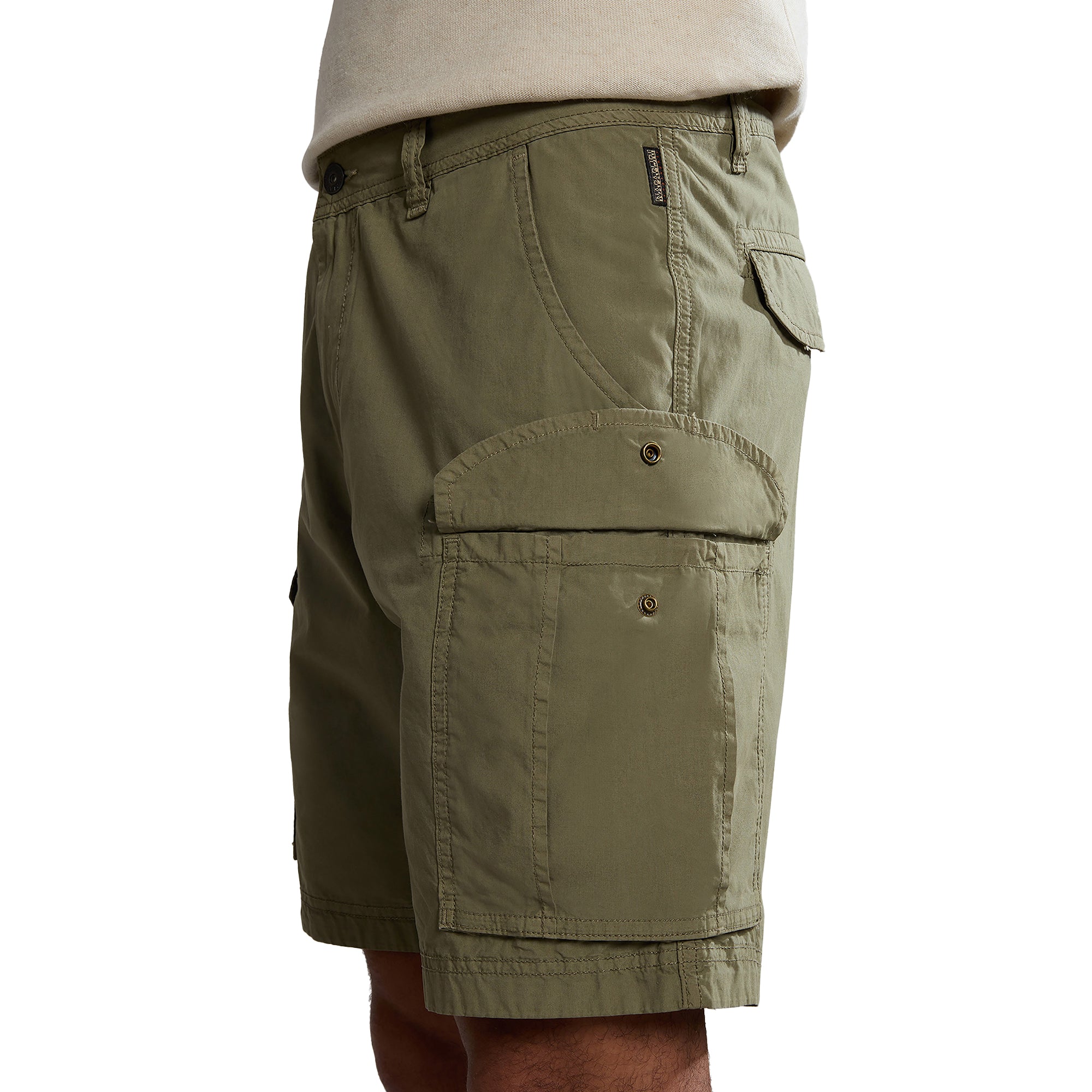 Napapijri Noto Cargo Shorts 2.0 - Green Lichen