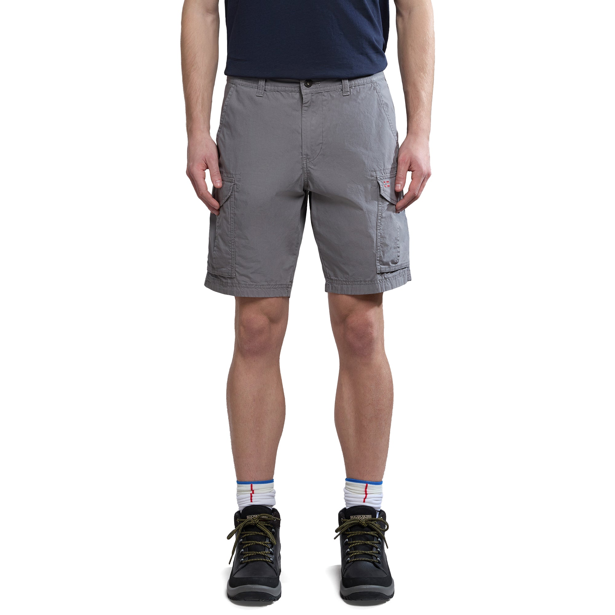 Napapijri Noto Cargo Shorts 2.0 - Grey Granite