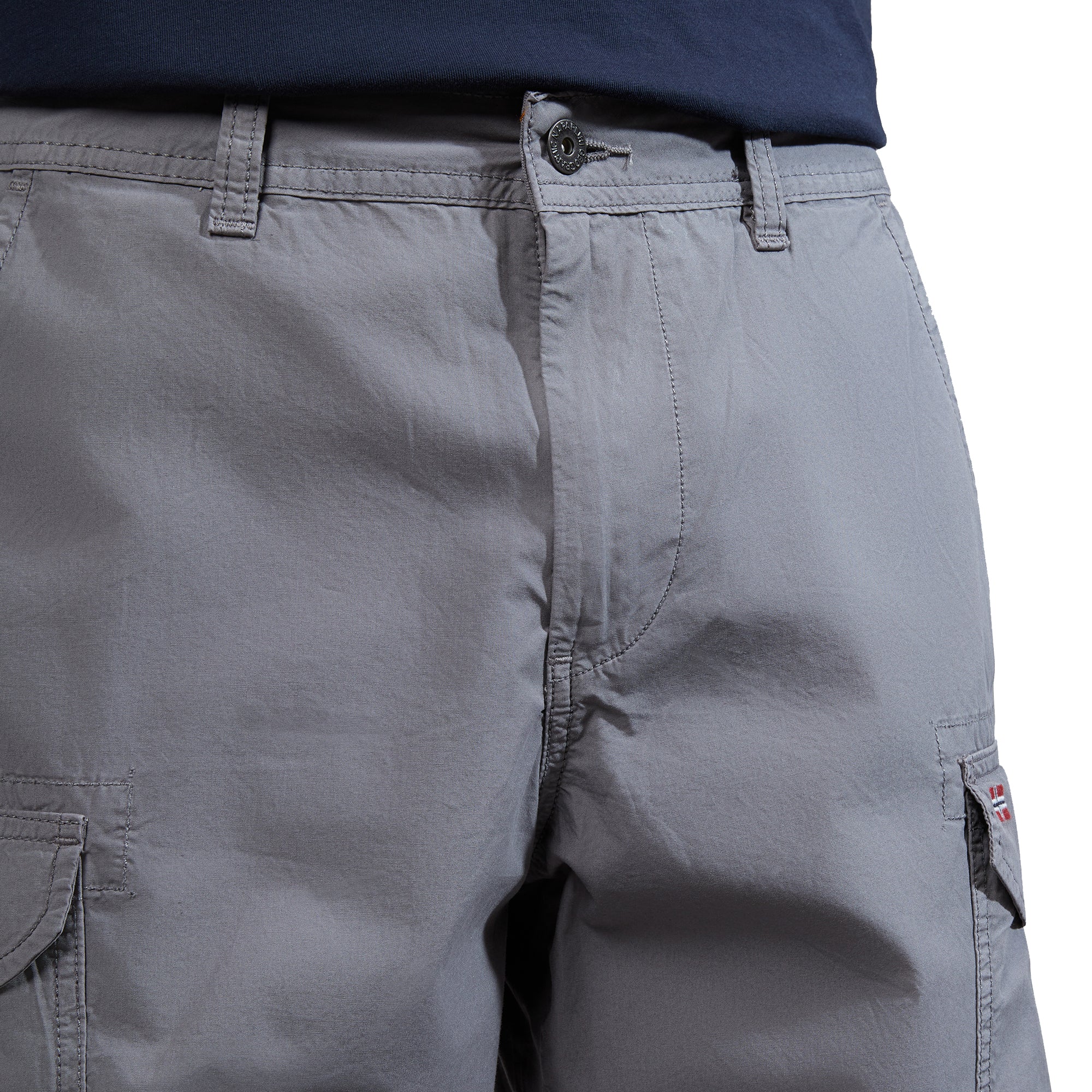 Napapijri Noto Cargo Shorts 2.0 - Grey Granite