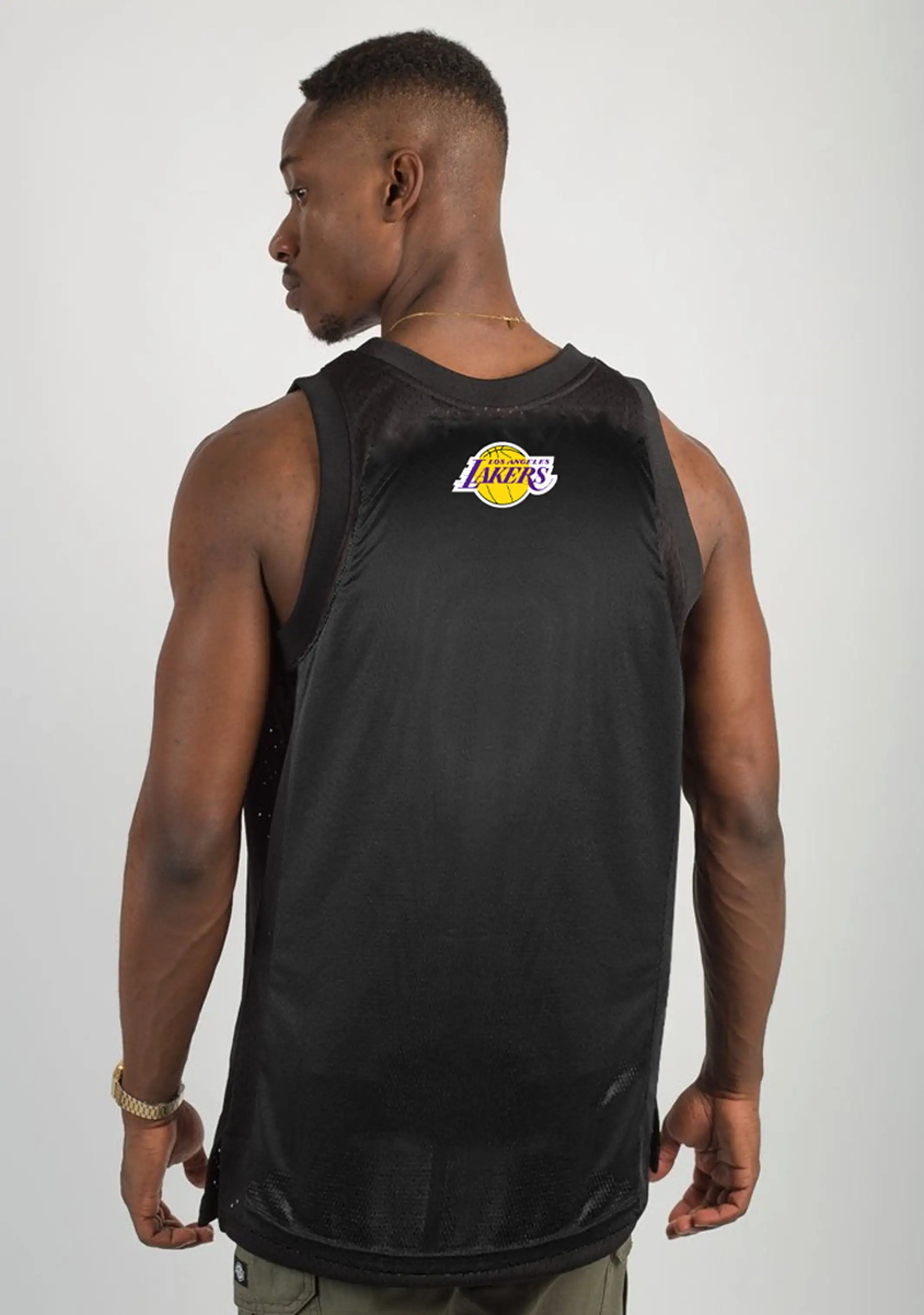 NBA Mens Los Angeles Lakers Mesh Jersey <br> 7K2M17AA7-LAK