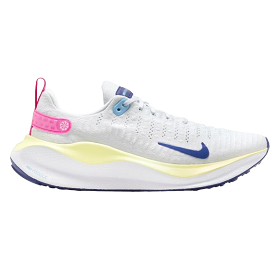 Nike Women's InfinityRN 4 Shoes - Photon Dust / White / Saturn Gold / Deep Royal Blue