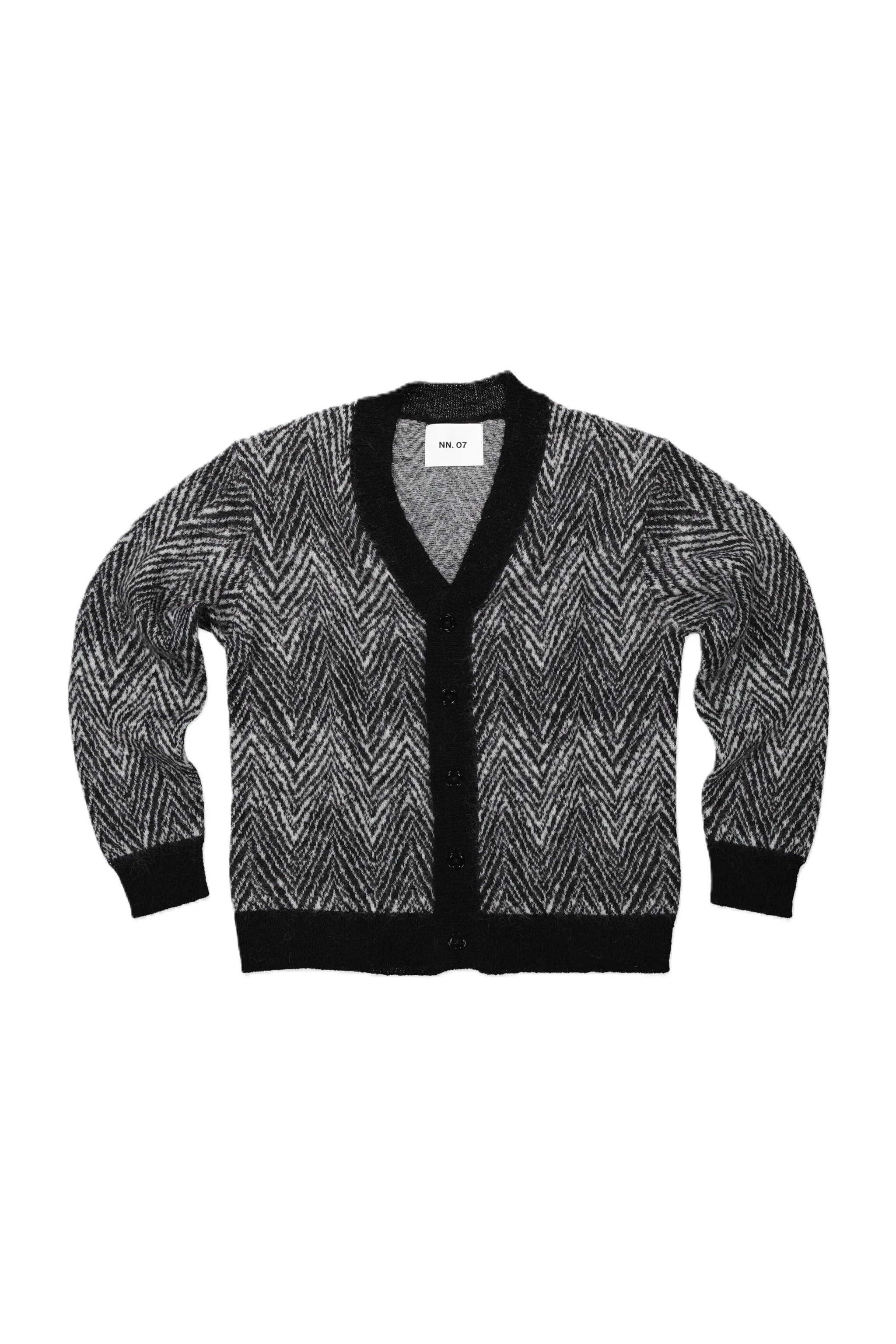 NN07 Billy 6594 Cardigan Black Multi