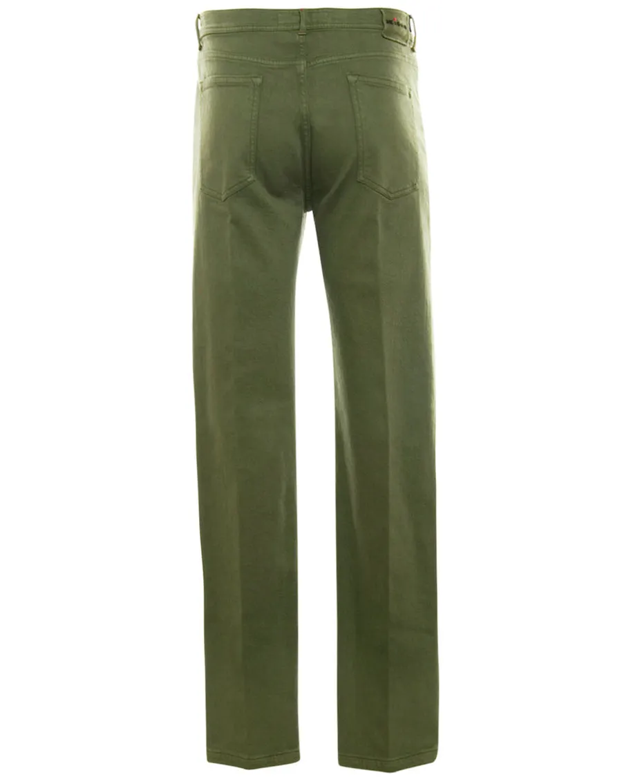 Olive 5 Pocket Denim Pant