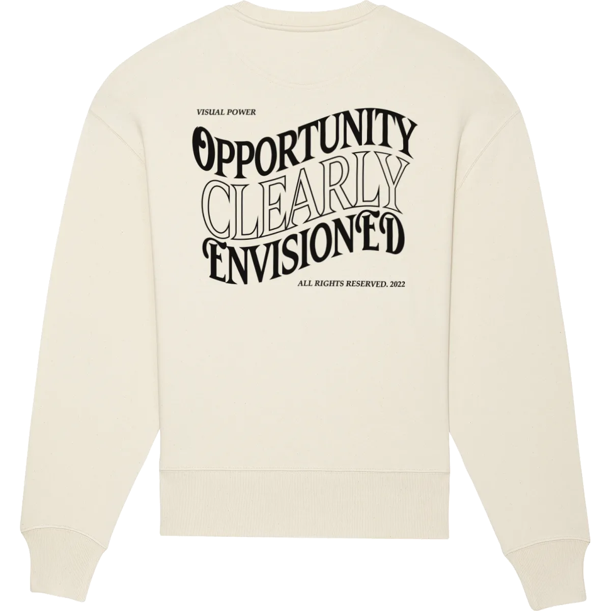 Oversized Sweater - Opportunity Back Print