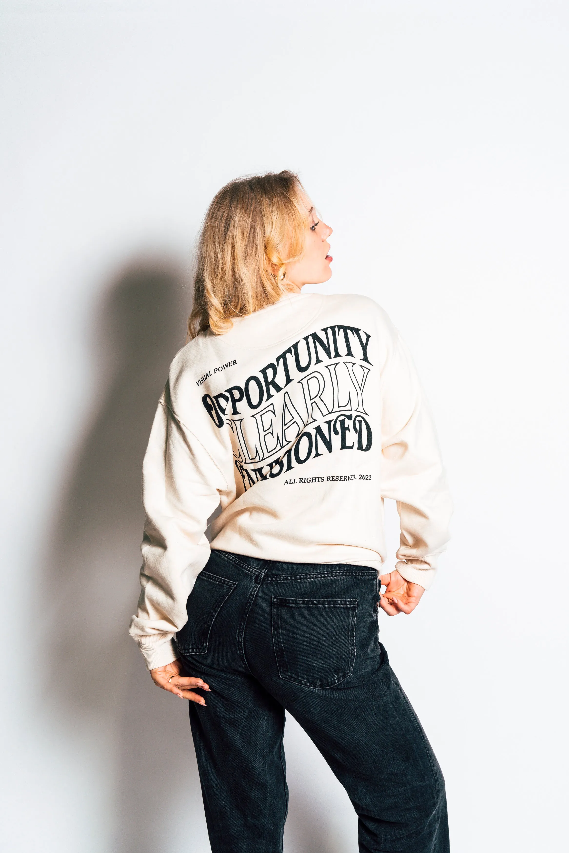 Oversized Sweater - Opportunity Back Print