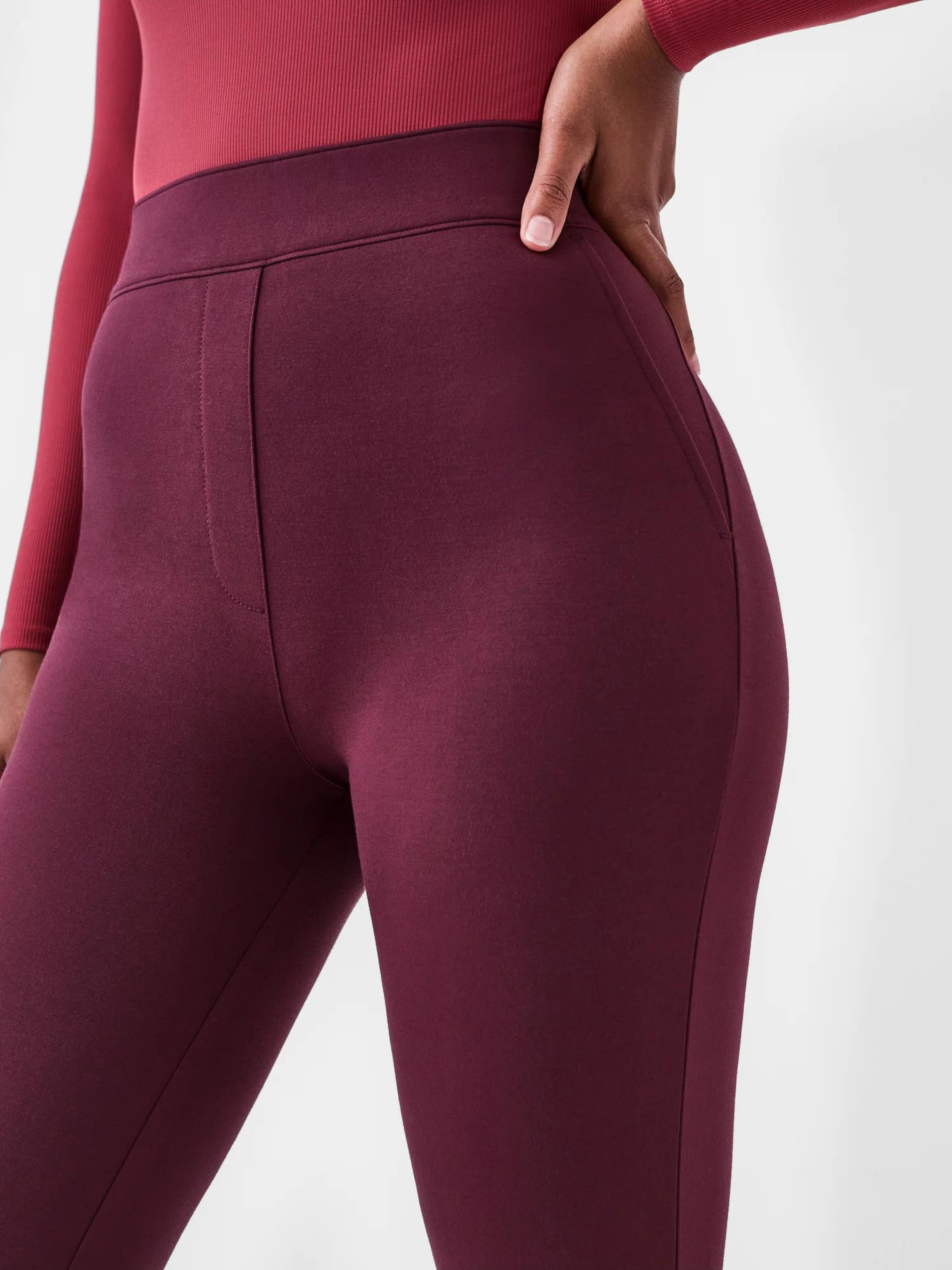 Perfect Kick Flare - Berry Pant