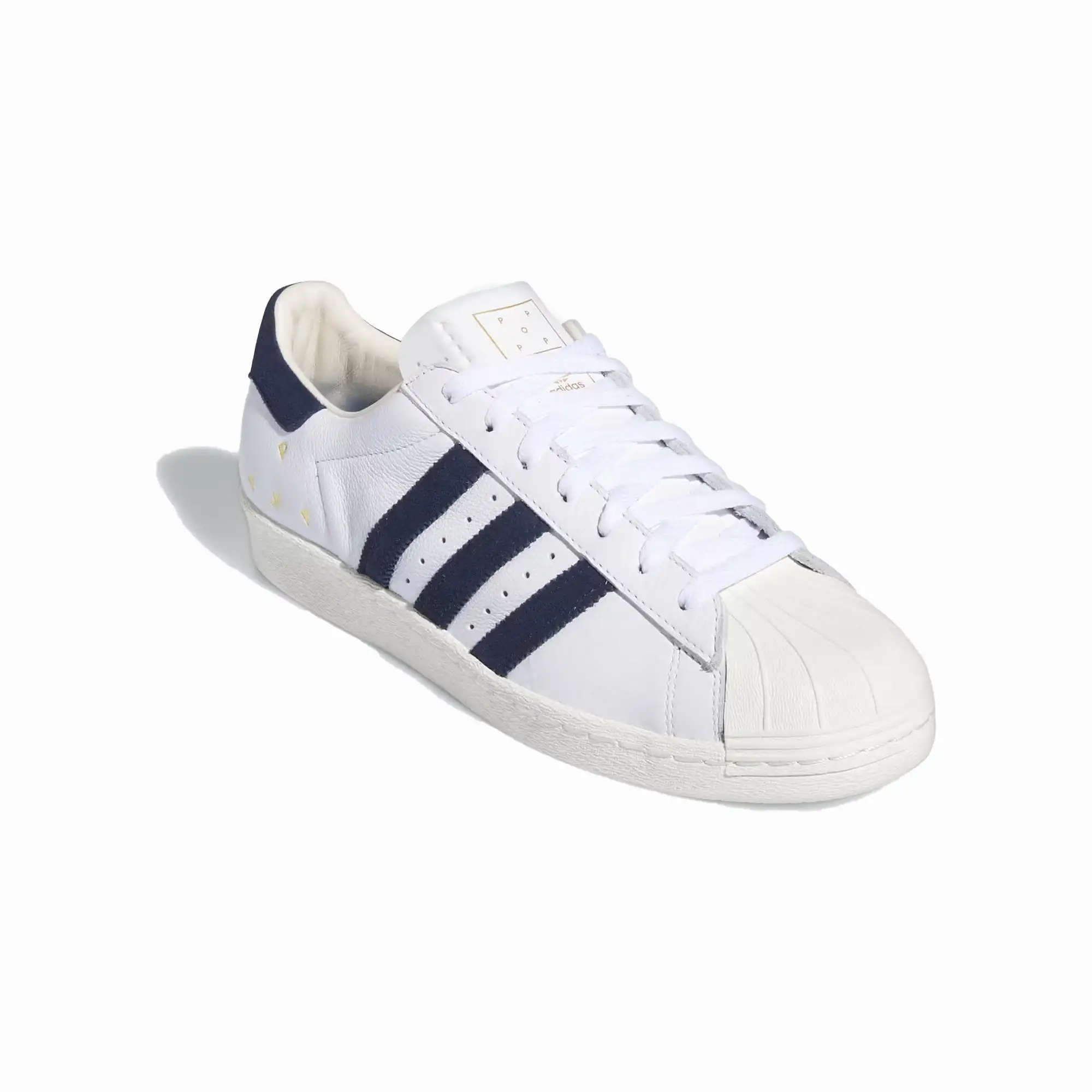 POP TRADING CO SUPERSTAR ADV TRAINERS 'CLOUD WHITE/NAVY/CHALK WHITE'