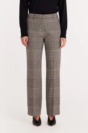 Princeton Pant - Chocolate/Check