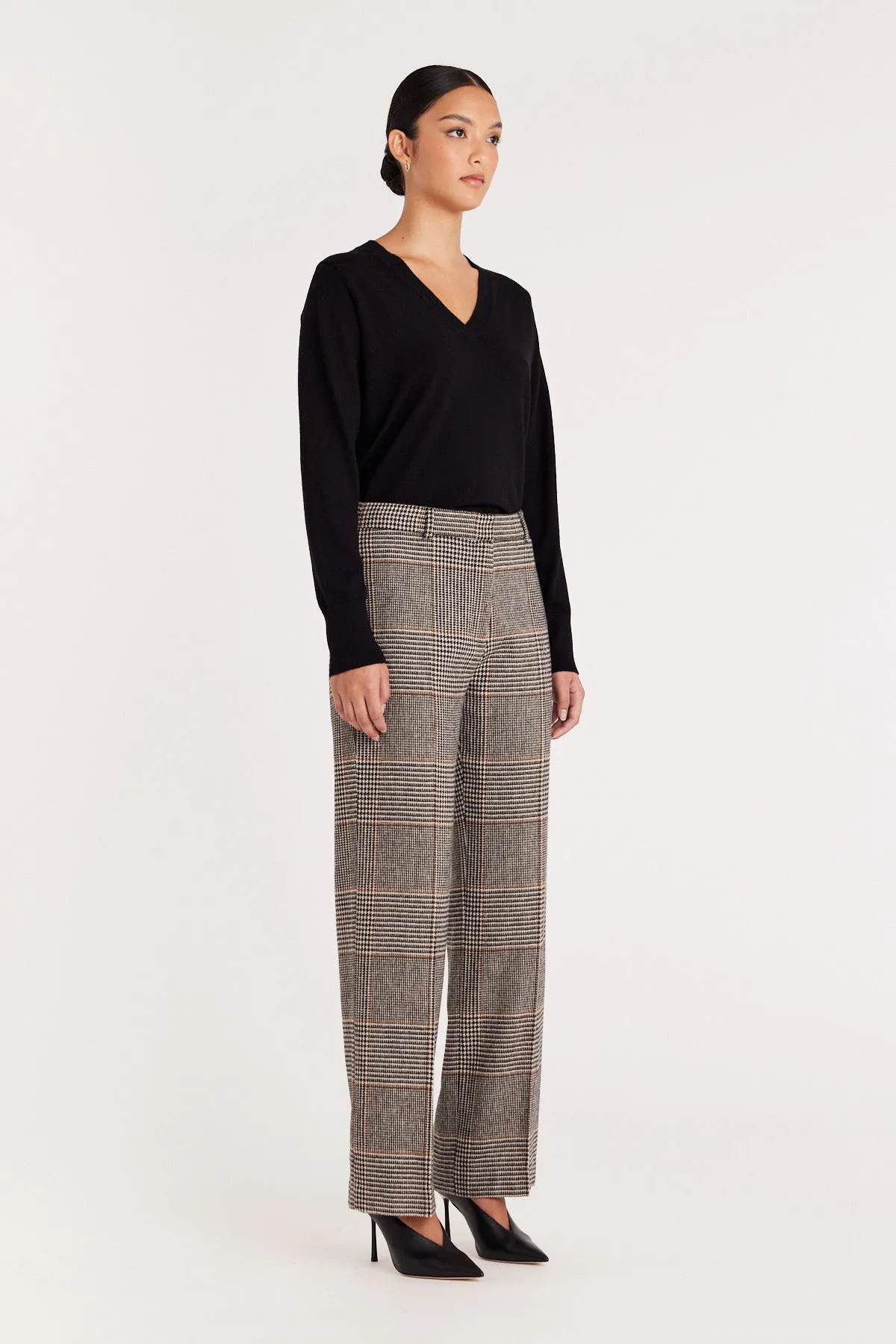 Princeton Pant - Chocolate/Check