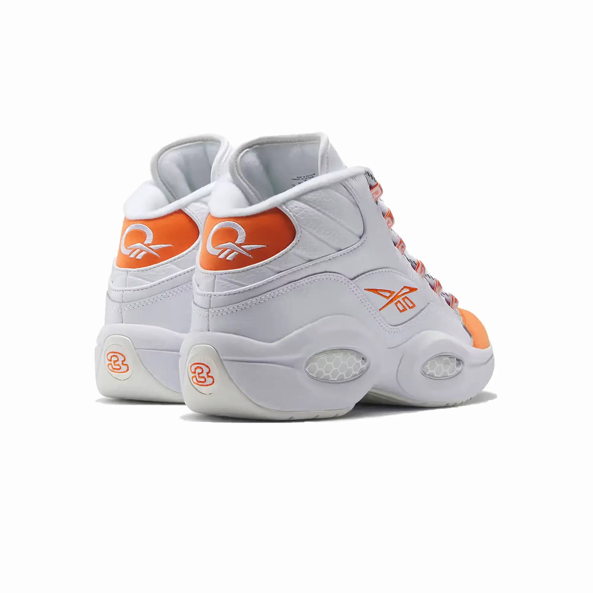 QUESTION MID 'CLOUD WHITE/SMASH ORANGE S23-R'