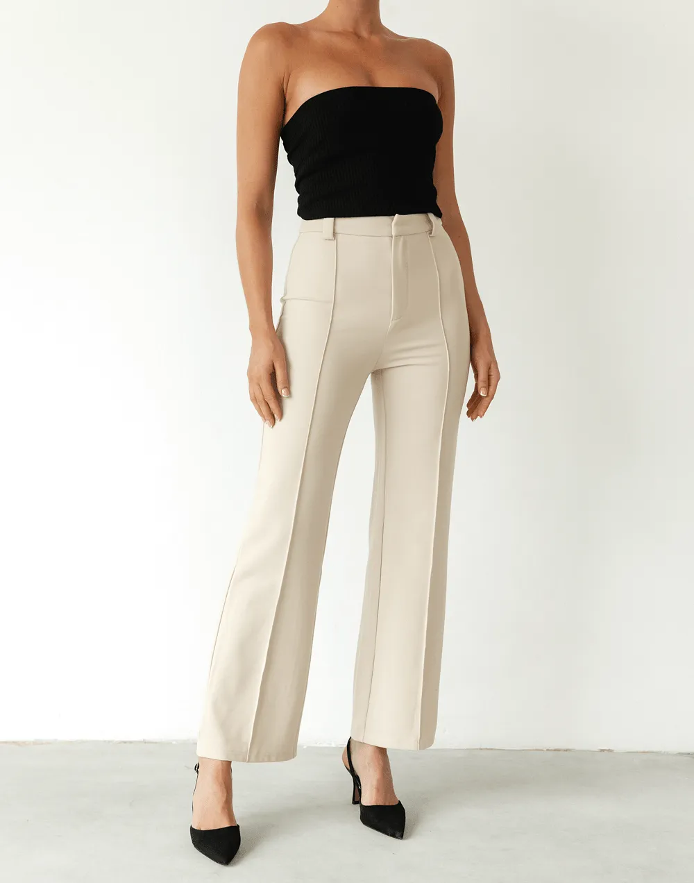 Quinton Pants (Beige)