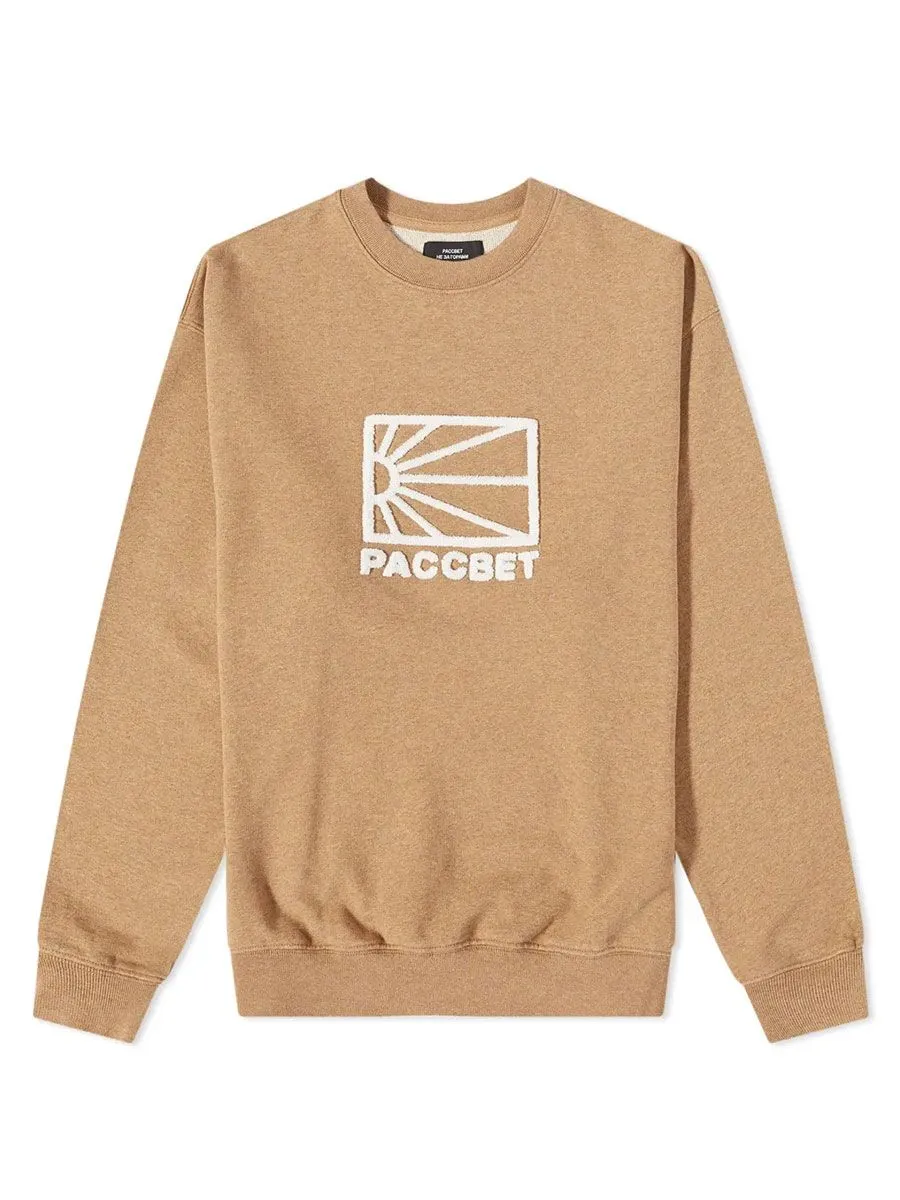 Rassvet Window Logo Sweatshirt - Khaki Brown