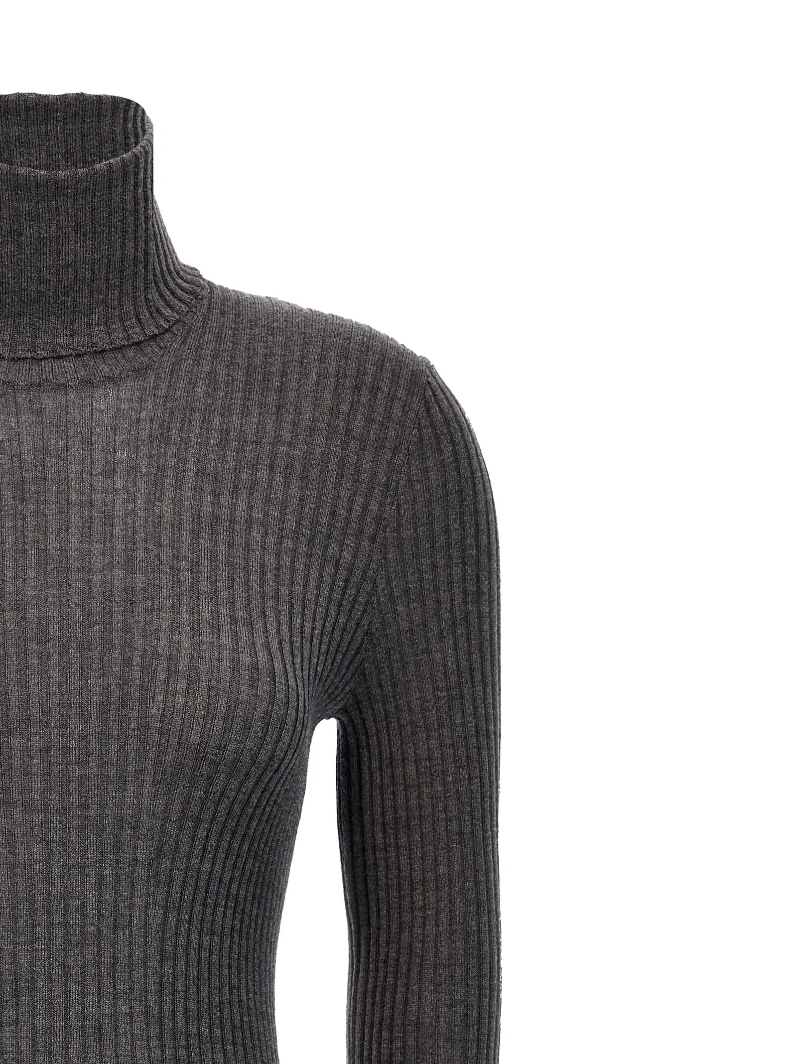 Ribbed Sweater Sweater, Cardigans Gray