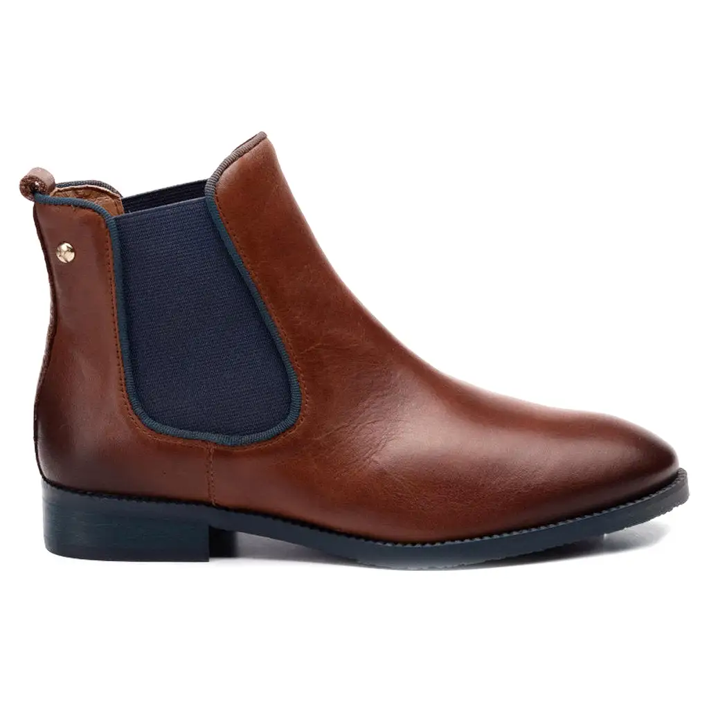 Royal Calfskin Leather Women's Chelsea Boots