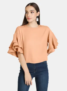 Ruffle Detailed Top