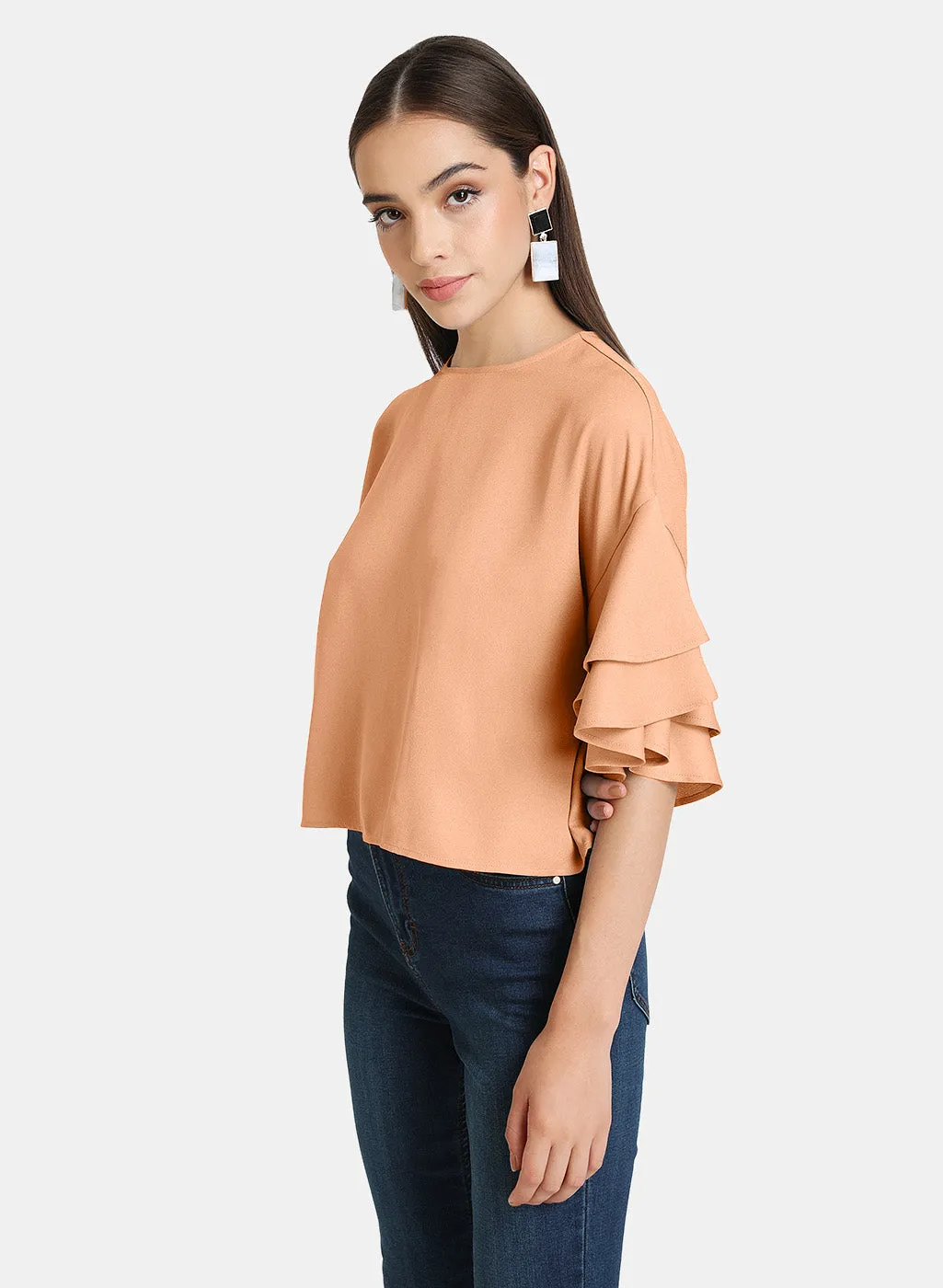 Ruffle Detailed Top