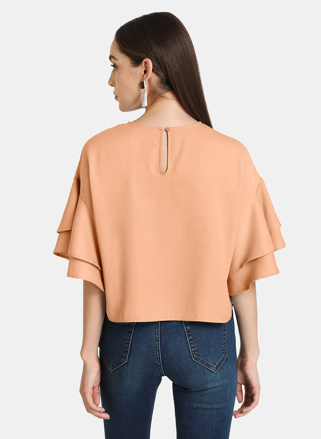 Ruffle Detailed Top