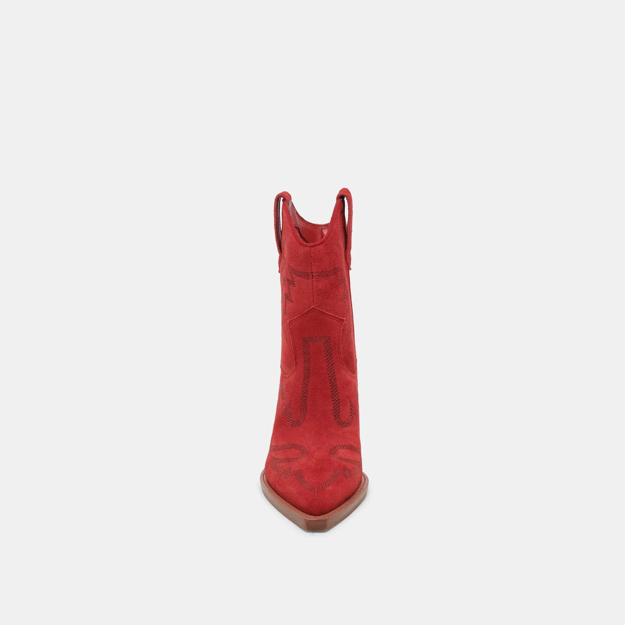 RUNA BOOTS RED SUEDE