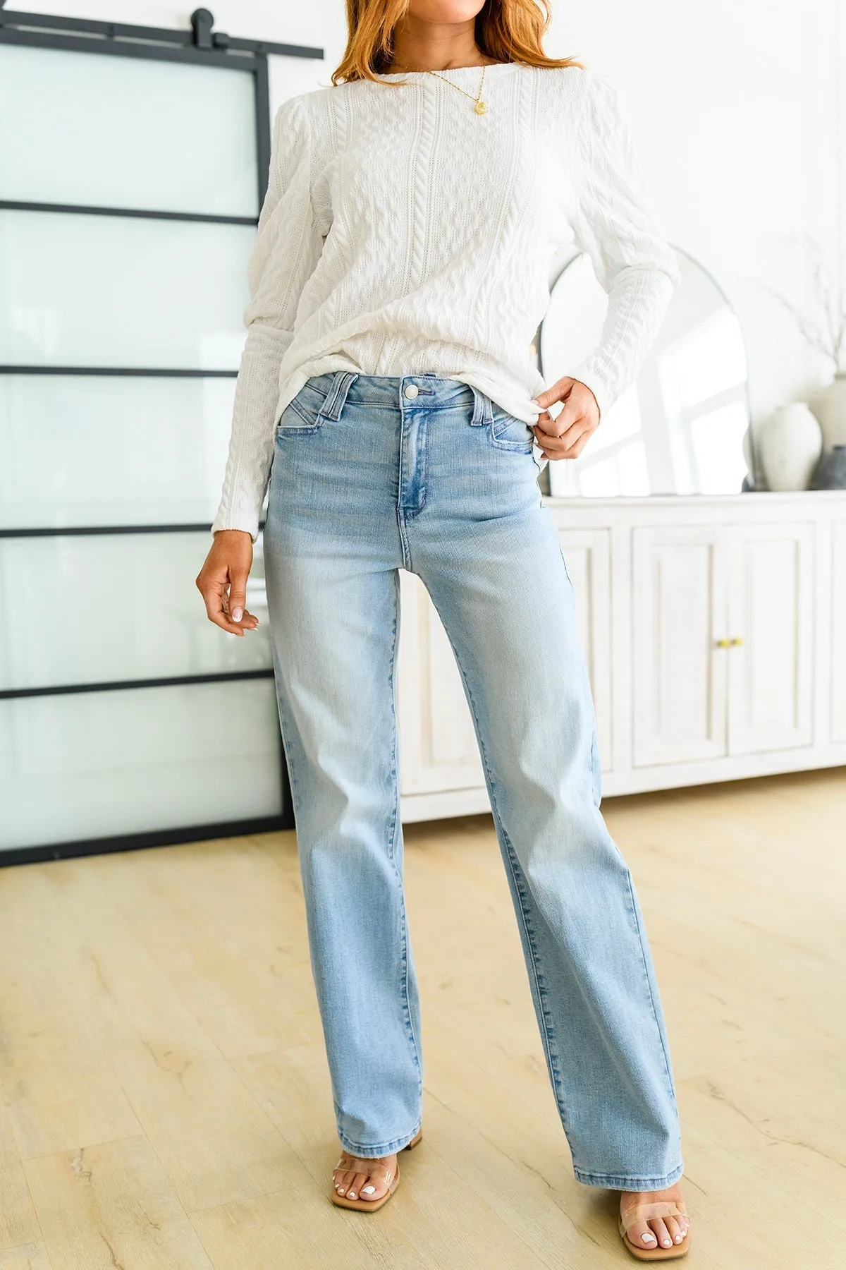 Sarasota High Rise Wide Leg Jeans