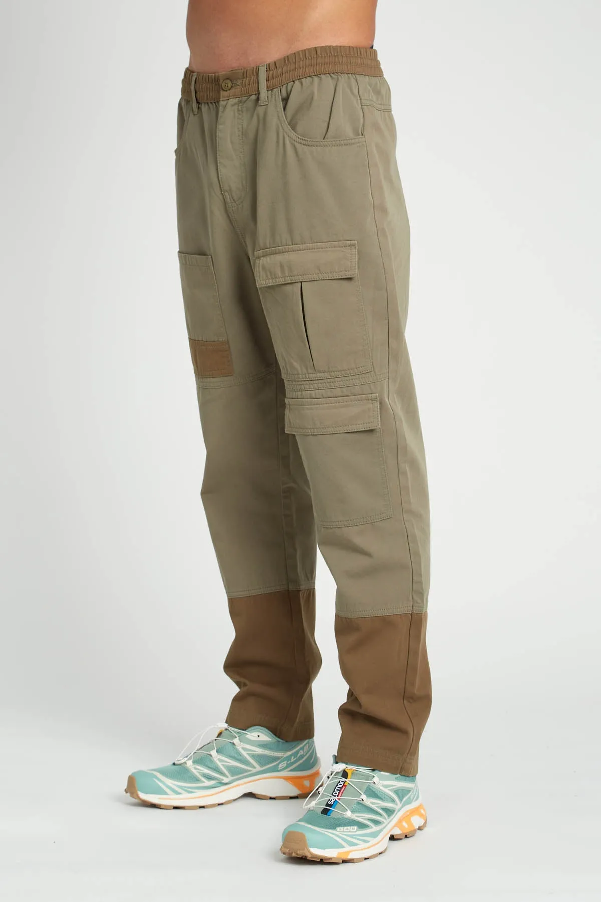 SEBASTIAN  TROUSER WITH TONAL PANELS