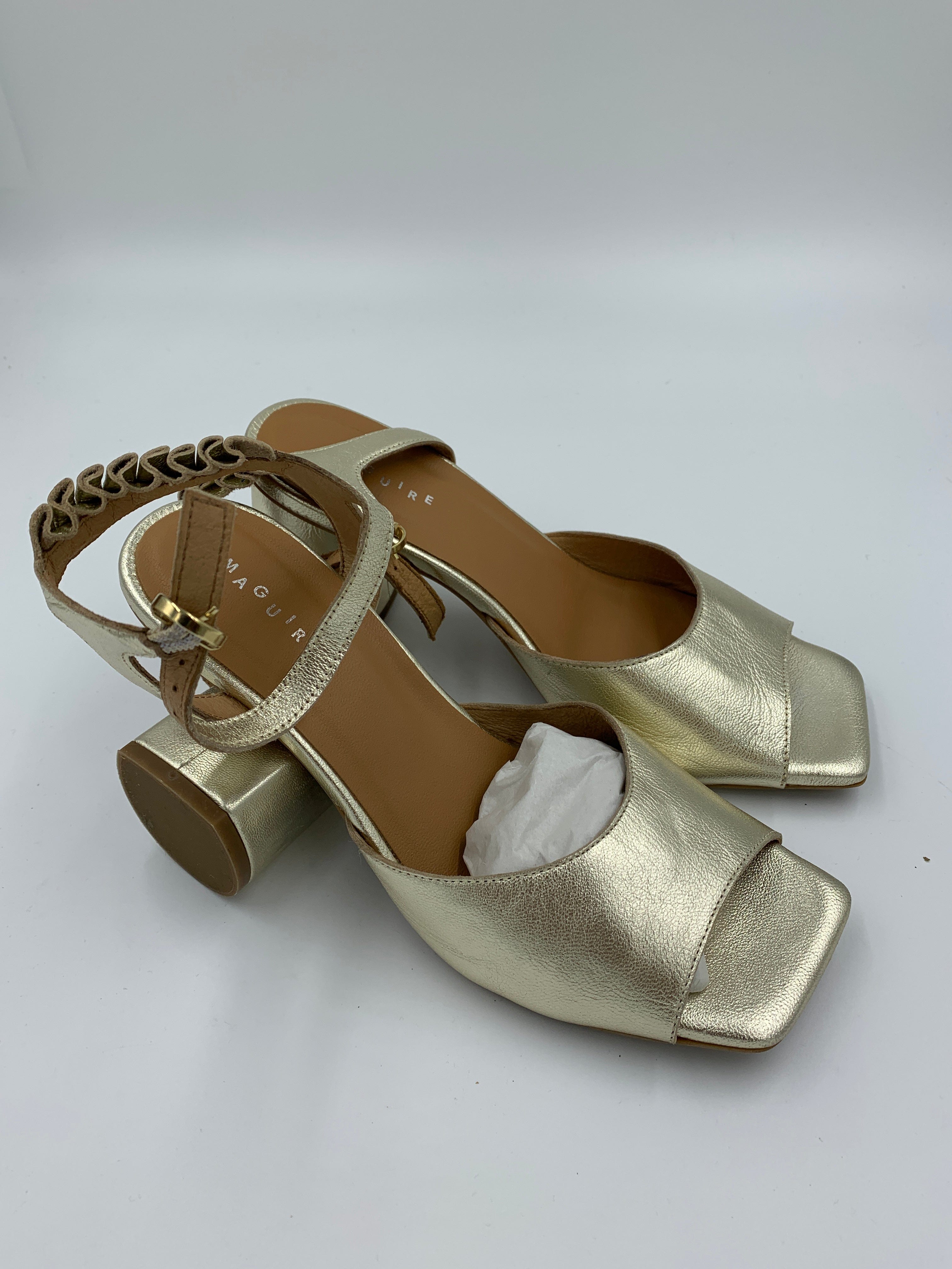 Second Hand Zamora Gold Heel