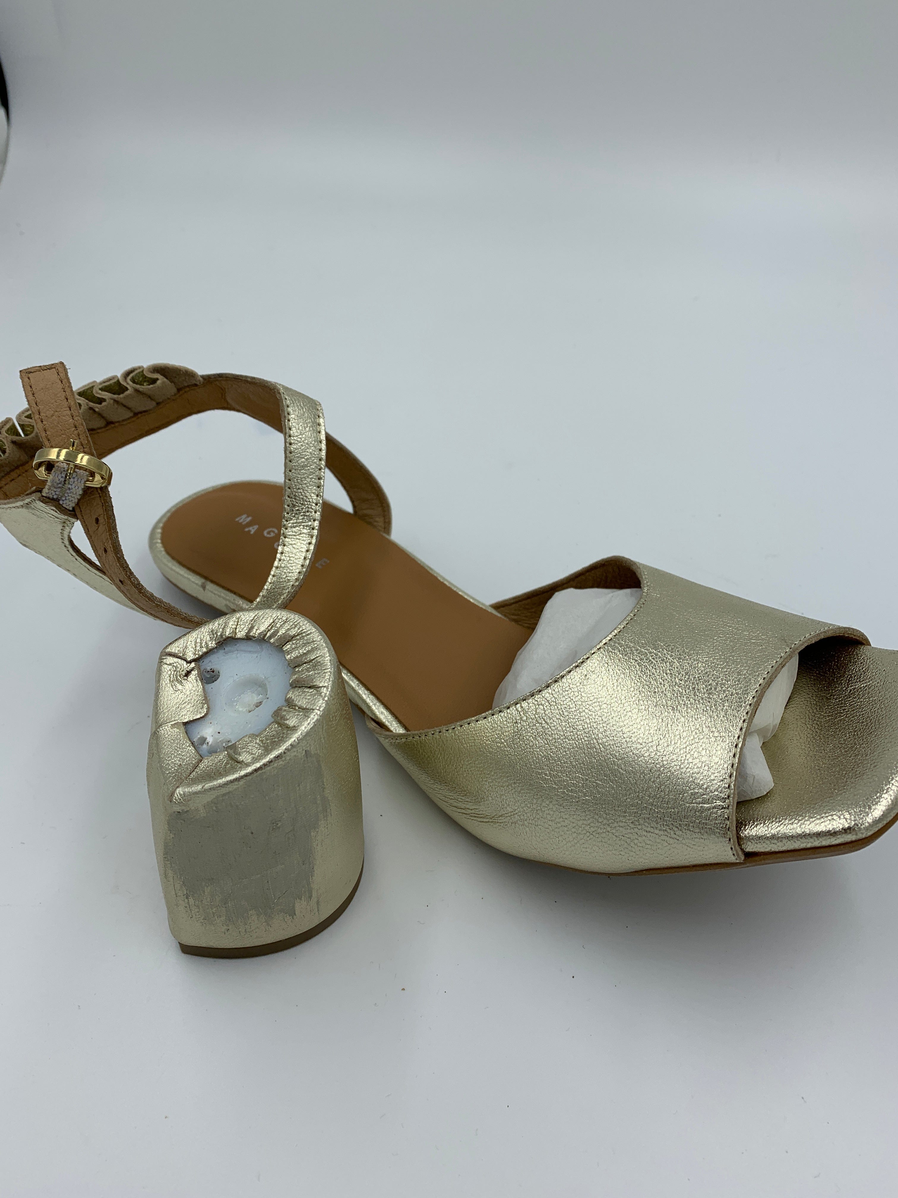 Second Hand Zamora Gold Heel