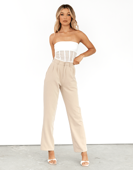 Shayla Pants (Beige)