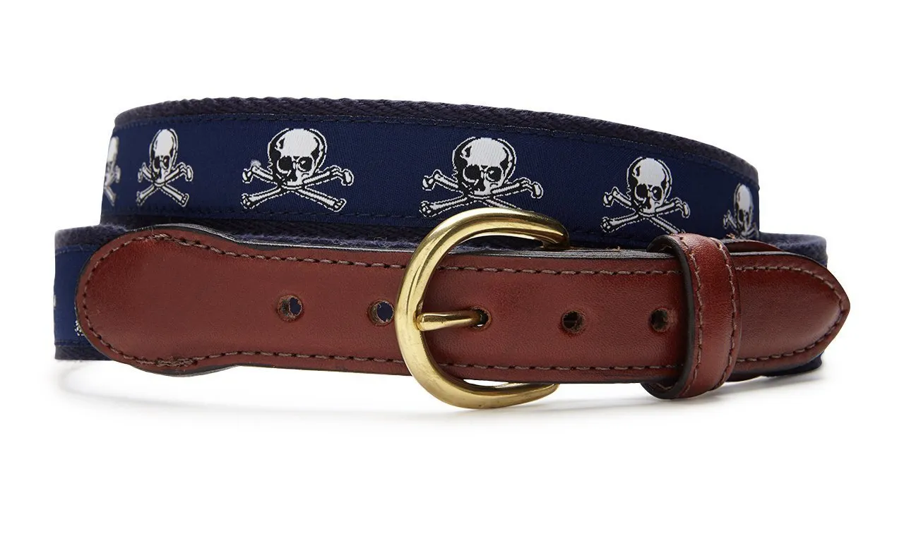 SKULL AND CROSSBONE BELT