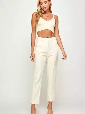 So Classic Cropped Straight Pants